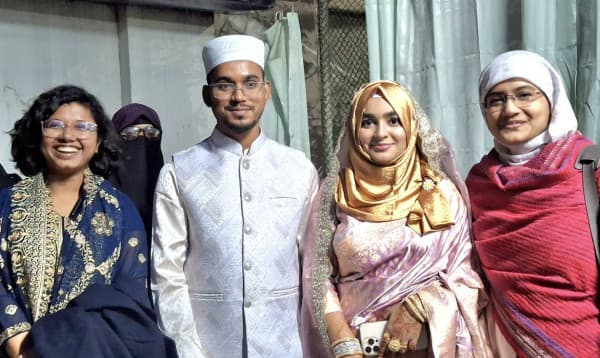 ছাত্রশক্তির নেত্রীকে বিয়ে করলেন এনসিপির হান্নান মাসউদ