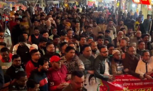 তফসিল ঘোষণায় সারা দেশে বিভিন্ন দলের নেতাকর্মীদের আনন্দ মিছিল