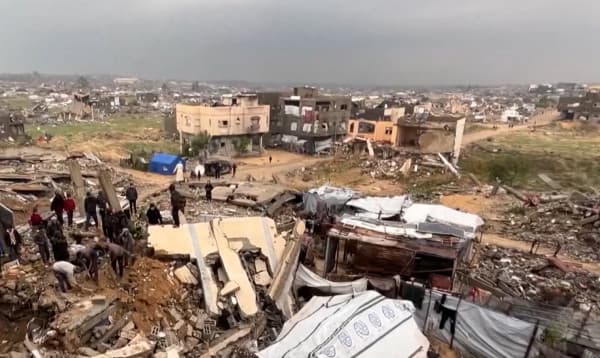 ঝড় বাইরনের আঘাতে বিপর্যস্ত গাজা, এখন পর্যন্ত প্রাণহানি ১৪ জনের