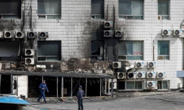 At least 21 died after fire at Beijing hospital