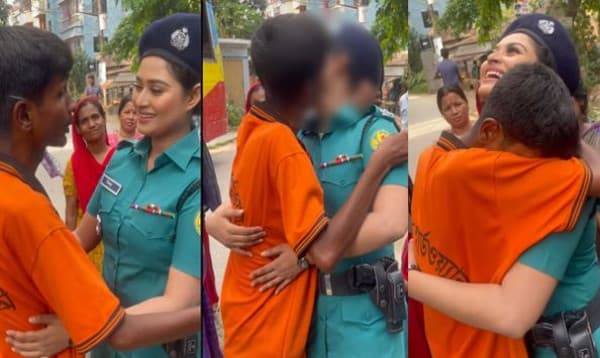 নায়িকাকে জড়িয়ে ধরে ভক্তের চুমু, ভিডিও ভাইরাল