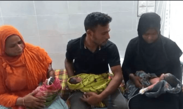 একসঙ্গে তিন সন্তানের জন্ম দিলেন নারী