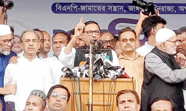 আমাদেরও এক দফা, শেখ হাসিনা ছাড়া নির্বাচন নয়: কাদের