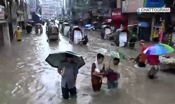 Heavy Rain: Landslide kills 2, Chattogram's low-lying areas inundate