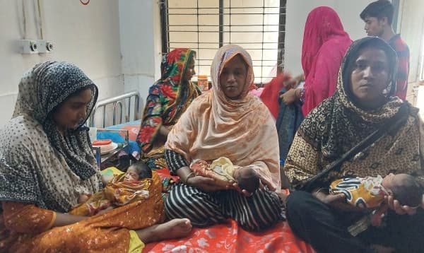 একসাথে তিন নবজাতকের জন্ম, নাম আলিফ-লাম-মিম
