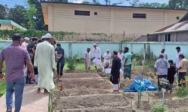 স্ত্রীর কবরের পাশেই চিরনিদ্রায় শায়িত সোহানুর রহমান সোহান