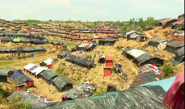 5 killed in landslide at Rohingya camp